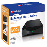 Ext. HDD Verbatim 500GB USB 3.5"