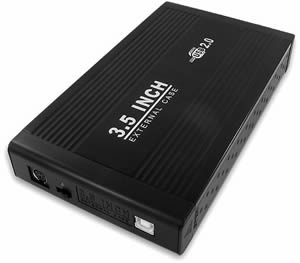 Externý box Axago EE35-20 pre 3,5" HDD IDE, USB2.0 - používaný po opra