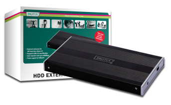 Externý box Digitus pre 2,5" HDD IDE, USB2.0