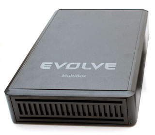 Externý box EVOLVE MultiBox 3,5" HDD SATA, USB2.0