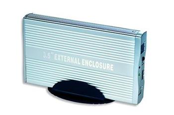 Externý box Gembird pre 3,5" HDD SATA, SATA, aluminium silver