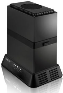 Externý RAID box Chieftec na 2x 3,5" SATA HDD USB2.0, eSATA, čierny