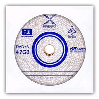 Extreme DVD+R [ obalka 1 | 4.7GB | 16x ]