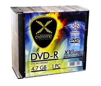 Extreme DVD-R [ slim jewel case 10 | 4.7GB | 16x ]
