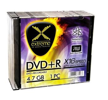 Extreme DVD+R [ slim jewel case 10 | 4.7GB | 16x ]