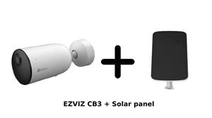 EZVIZ CB3 + Solárny panel