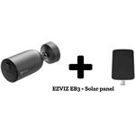 EZVIZ EB3 + Solar panel, vonkajšia Wi-Fi smart bezpečnostná kamera