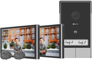 EZVIZ HP7 2-Family Kit, chytrý domáci interkom