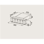 FABER 112.0685.046 sada recirkulačná zadná