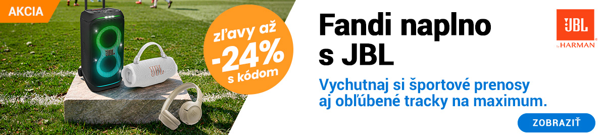 Fandi naplno s JBL