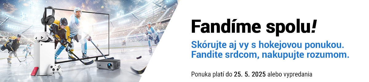 Fandíme spolu! Hokejové zľavy až do -50%