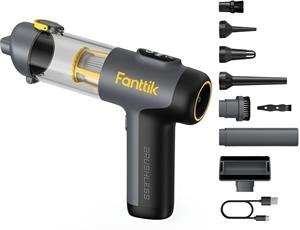 Fanttik Slim V9 Mix, bezdrôtový prenosný vysávač do auta