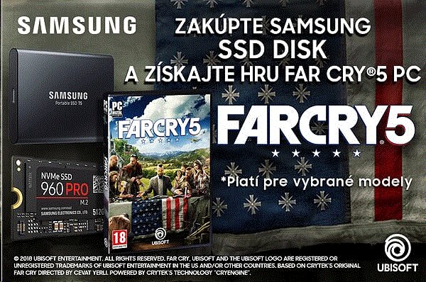 FARCRY 5 - promo kod k samsung SSD diskom