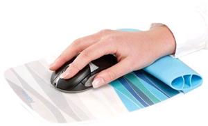 Fellowes mouse and wrist silicone pad Ocean