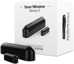 Fibaro Sensor 2 FGDW-002-3, senzor dverí / okien, čierny