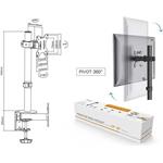 Fiber Mounts FM122, stolný držiak na monitor, 13" - 32"
