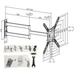 Fiber Mounts Fugero, otočný sklopný držiak na TV, 23" - 65"