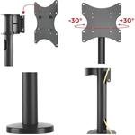 Fiber Mounts LAZY, držiak na TV, 23" - 50", otočný