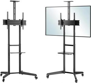 Fiber Mounts Lutar-2, TV stojan s policami, 37" - 70"