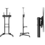 Fiber Mounts Lutar-2, TV stojan s policami, 37" - 70"