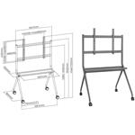 Fiber Mounts M9C77 TV stojan, 50" - 90"