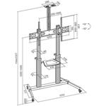 Fiber Mounts Tenios, 60" - 110"