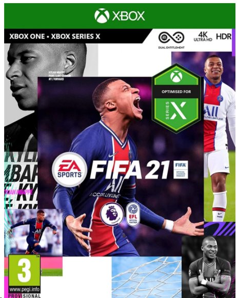 FIFA 21 (Xbox One) - token (samostatne nepredajné)