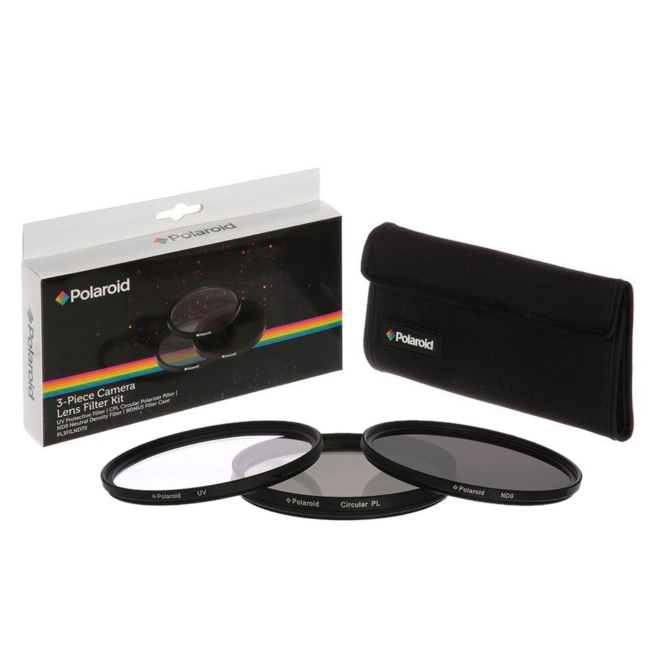 Filter Polaroid 52mm (UV MC, CPL, ND9) set 3ks