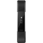 Fitbit Alta HR Black, fitness náramok, L, čierny