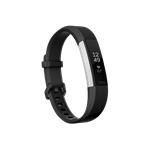 Fitbit Alta HR Black, fitness náramok, L, čierny