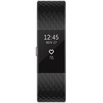 Fitbit Charge 2 Black Gunmetal, fitness náramok, S, čierny
