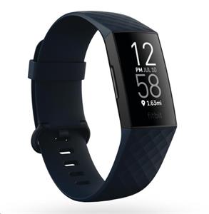 Fitbit Charge 4 NFC, fitness náramok, čierno modrý
