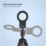 Fixed 1/4" magnetický držiak na telefón, s podporou MagSafe, 1/4" závit, čierny