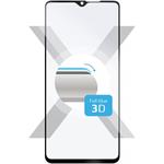 Fixed 3D Full-Cover ochranné tvrdené sklo pre Xiaomi Redmi Note 8 Pro s lepením cez celý displej, čierne