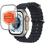 Fixed Armor prémiové ochranné tvrdené sklo s aplikátorom pre Apple Watch Ultra 49mm, čierne