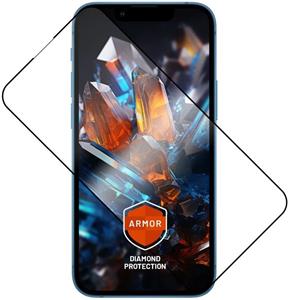 Fixed Armor prémiové tvrdené sklo s aplikátorom pre Apple iPhone 13 Mini, čierne