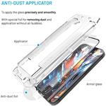 Fixed Armor Ultra odolné tvrdené sklo s Anti-dust aplikátorom a AR vrstvou pre Apple iPhone 17 Pro, čierne