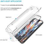 Fixed Armor Ultra odolné tvrdené sklo s Anti-dust aplikátorom a AR vrstvou pre iPhone 17e/16e/14/13/13 Pro, čierne