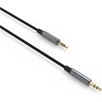 Fixed audio kábel Link 3,5 mm jack na 3,5 mm jack, 1.5 m, space gray