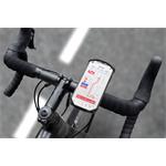 Fixed Bikee 2 odnímateľný silikónový držiak telefónu na bicykel, kolobežku, čierny