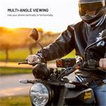 Fixed Bikee Anti-Shock univerzálny držiak mobilného telefónu na motorku a bicykel s antivibračným modulom, čierny