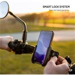 Fixed Bikee Anti-Shock univerzálny držiak mobilného telefónu na motorku a bicykel s antivibračným modulom, čierny