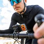 Fixed Bikee Anti-Shock univerzálny držiak mobilného telefónu na motorku a bicykel s antivibračným modulom, čierny