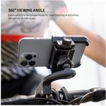 Fixed Bikee Plus Vista univerzálny držiak mobilného telefónu na bicykel s uchytením na stred riadidiel, čierny