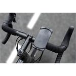 Fixed Bikee silikónový držiak telefónu na bicykel, kolobežku, čierny