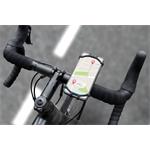 Fixed Bikee silikónový držiak telefónu na bicykel, kolobežku, čierny