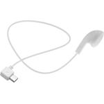 Fixed bluetooth headset Talk, A2DP, multipoint, biely