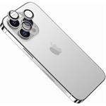 Fixed Camera Glass ochranné skla fotoaparátu pre Apple iPhone 14/14 Plus, strieborné