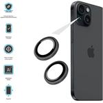 Fixed Camera Glass ochranné skla fotoaparátu pre Apple iPhone 15/15 Plus, space gray