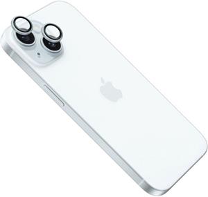 Fixed Camera Glass ochranné sklá šošoviek fotoaparátu pre Apple iPhone 15/15 Plus, modré